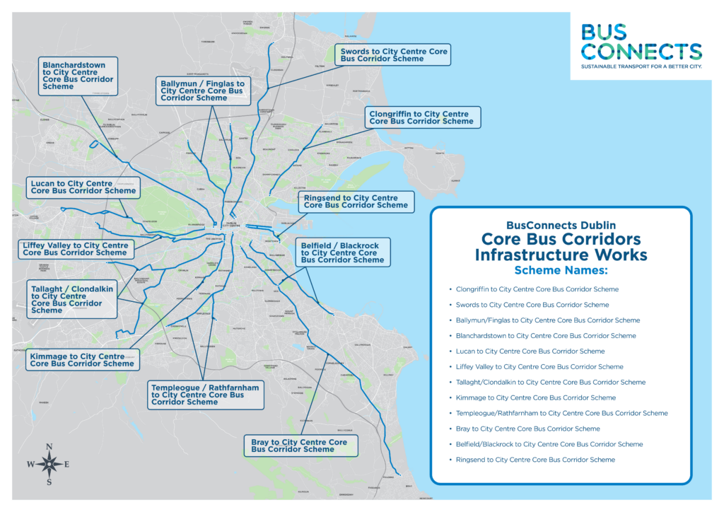 12 Corridor Map